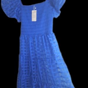 Elegant Blue Kids Formal Dress